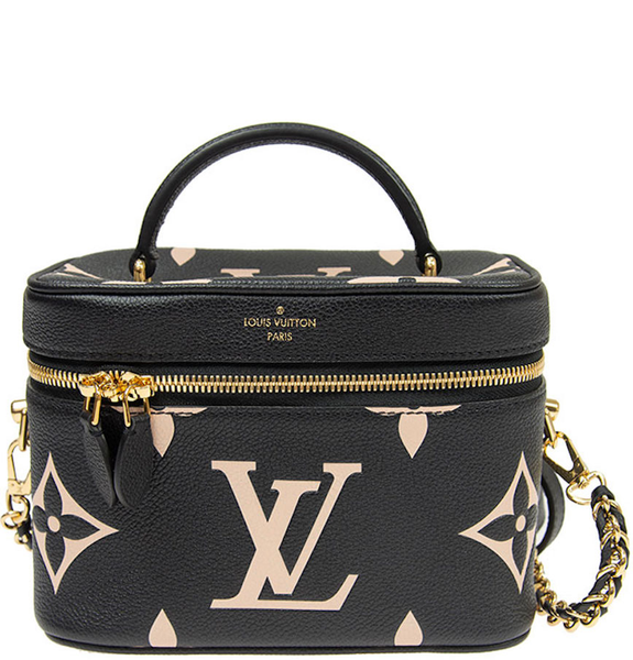  Túi Nữ Louis Vuitton Vanity PM 'Black Cream' 
