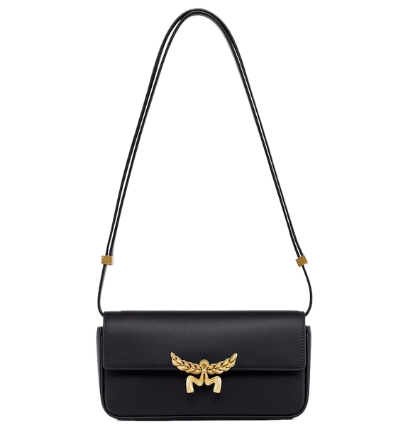 Túi Nữ MCM Himmel Shoulder Bag 'Black' 