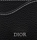  Ví Dior Saddle Card Holder 'Black' 