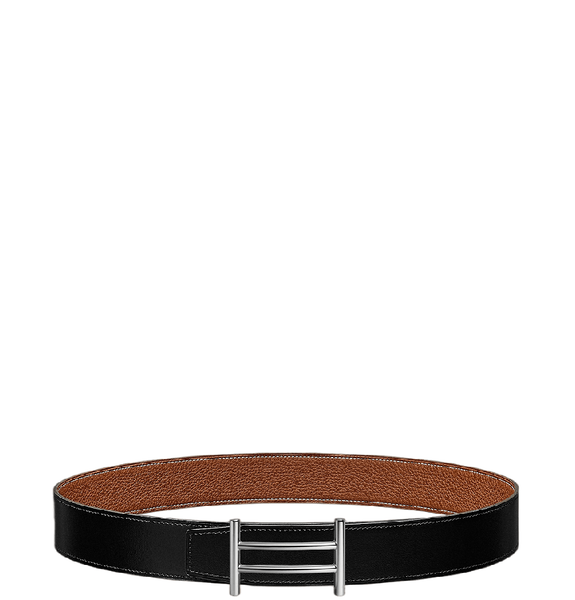  Mặt Thắt Lưng Nam Hermes Rider Belt 'Sliver Brown' 