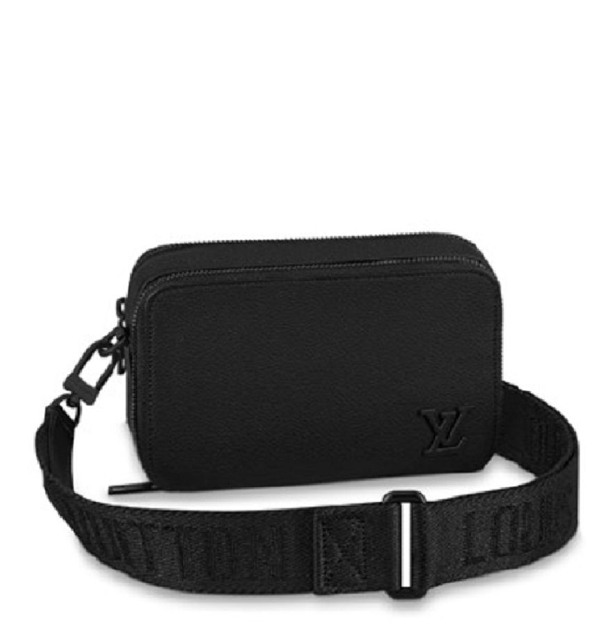  Túi Nam Louis Vuitton Alpha Wearable 'Black' 