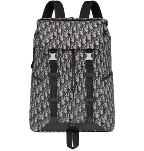  Balo Nam Dior Explorer Oblique Jacquard 'Beige Black' 