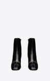  Giày Nam Saint Laurent Beau Boots In Patent Leather 'Black' 