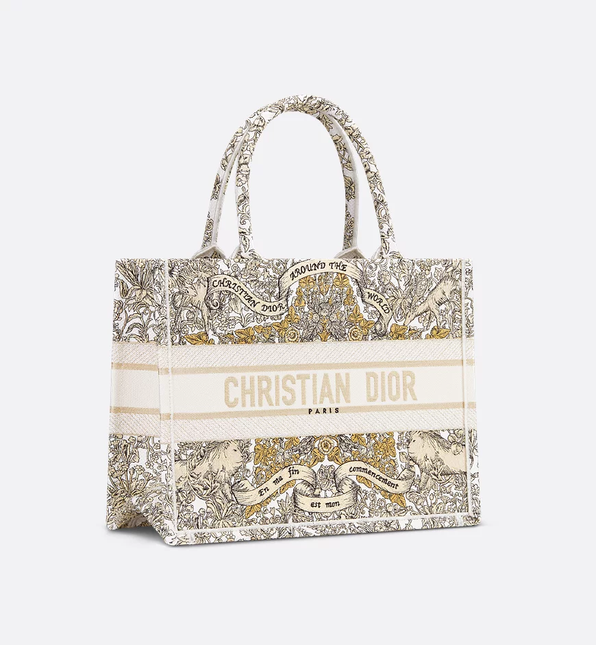  Túi Nữ Dior Medium Dior Book Tote 'Beige' 
