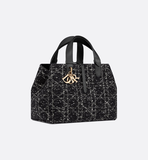 Túi Nữ Dior Medium Dior Toujours Bag 'Black' 