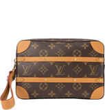  Túi Louis Vuitton Soft Trunk Pouch Monogram Canvas 'Brown' 