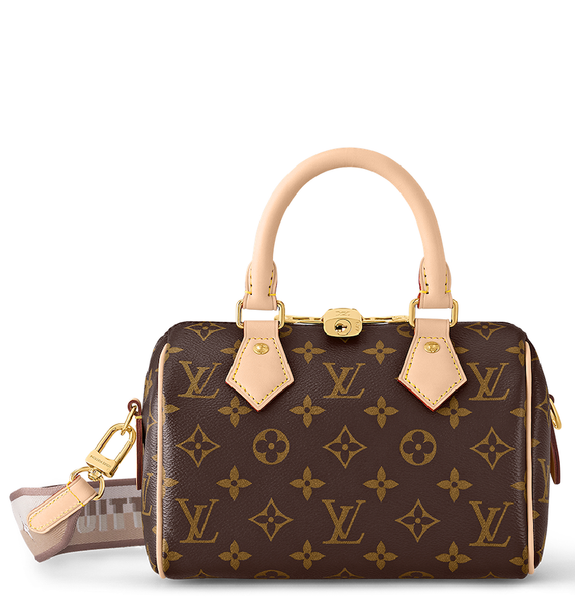  Túi Louis Vuitton Nữ Speedy Bandoulière 20 Bag 'Black' 