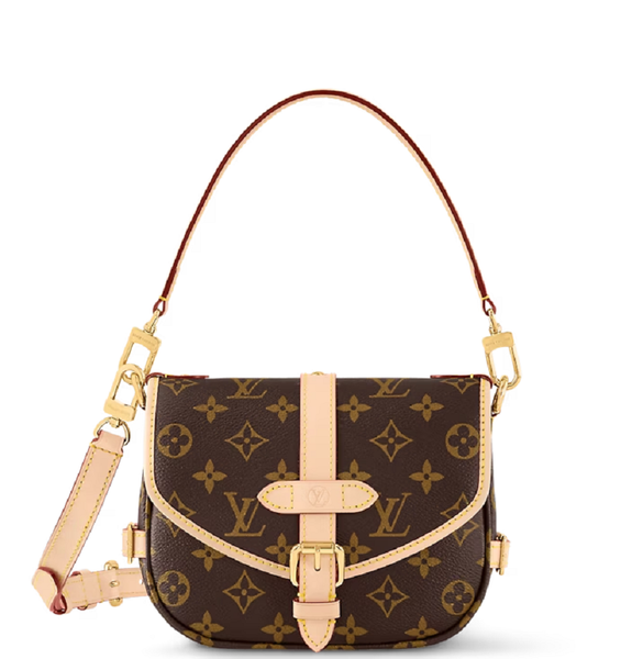  Túi Nữ Louis Vuitton Saumur BB Monogram 'Brown' 