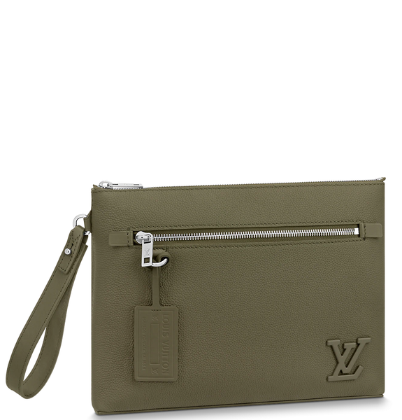  Túi Nam Louis Vuitton Takeoff Pouch 'Khaki Green' 