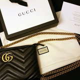  Túi Gucci GG Marmont Matlassé Cross Body Bag 