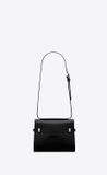  Túi Nữ Saint Laurent Manhattan Mini Shoulder Bag In Brushed Leather 'Black' 