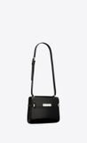  Túi Nữ Saint Laurent Manhattan Mini Shoulder Bag In Brushed Leather 'Black' 