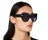  Kính Nữ Marc Jacobs Icon Oversized Square Sunglasses 'Black' 