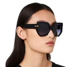  Kính Nữ Marc Jacobs Icon Oversized Square Sunglasses 'Black' 