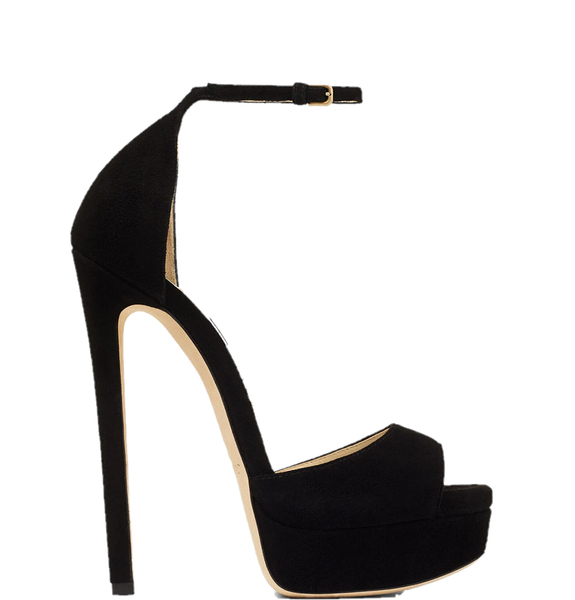  Dép Nữ Jimmy Choo Open Toe Platform 'Black' 