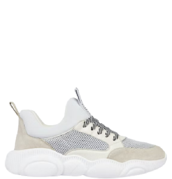  Giày Moschino Nam Teddy Shoes 'White' 