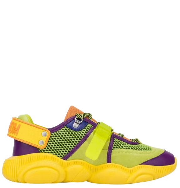  Giày Moschino Nam Roller Skates Teddy Shoes 'Yellow' 