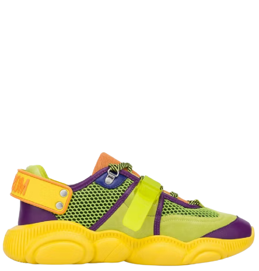  Giày Moschino Nam Roller Skates Teddy Shoes 'Yellow' 