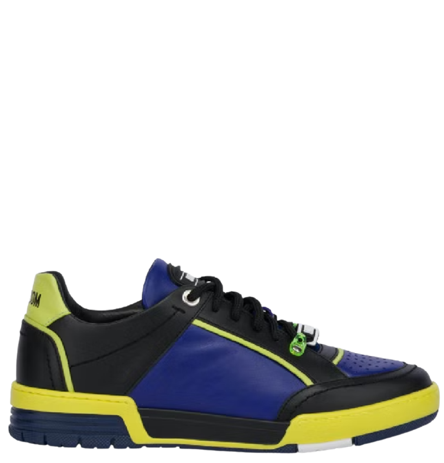  Giày Moschino Nam Streetball Sneakers 'Black' 
