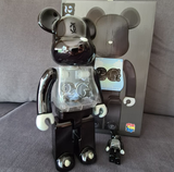  Mô Hình Bearbrick 2G Black Chrome 