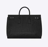  Túi Nữ Saint Laurent Sac De Jour Large Crocodile 'Black' 