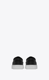  Giày Nam Saint Laurent Venice Sneakers In Grained Leather 'Black' 