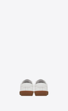  Giày Nam Saint Laurent Court Classic Sl/06 Embroidered Grained Leather 'Optic White' 