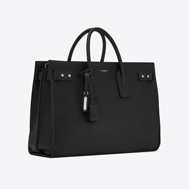 Túi Nữ Saint Laurent Sac De Jour Thin Large 'Black' 