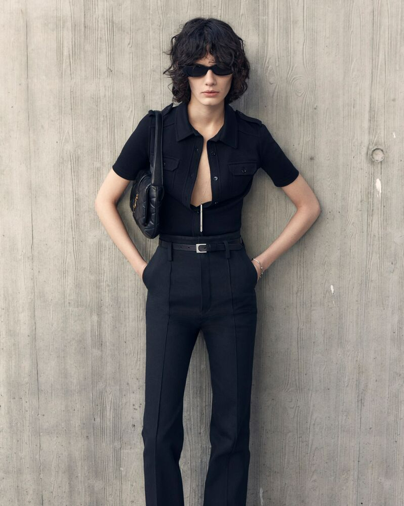  Túi Nữ Saint Laurent LE 57 'Black' 