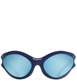  Kính Balenciaga Dynamo Round 'Blue' 