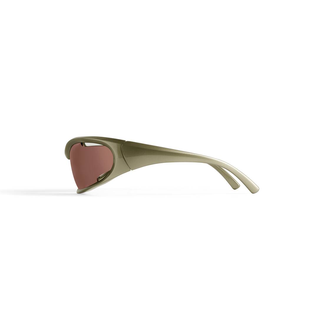  Kính Balenciaga Dynamo Rectangle Sunglasses 'Green' 