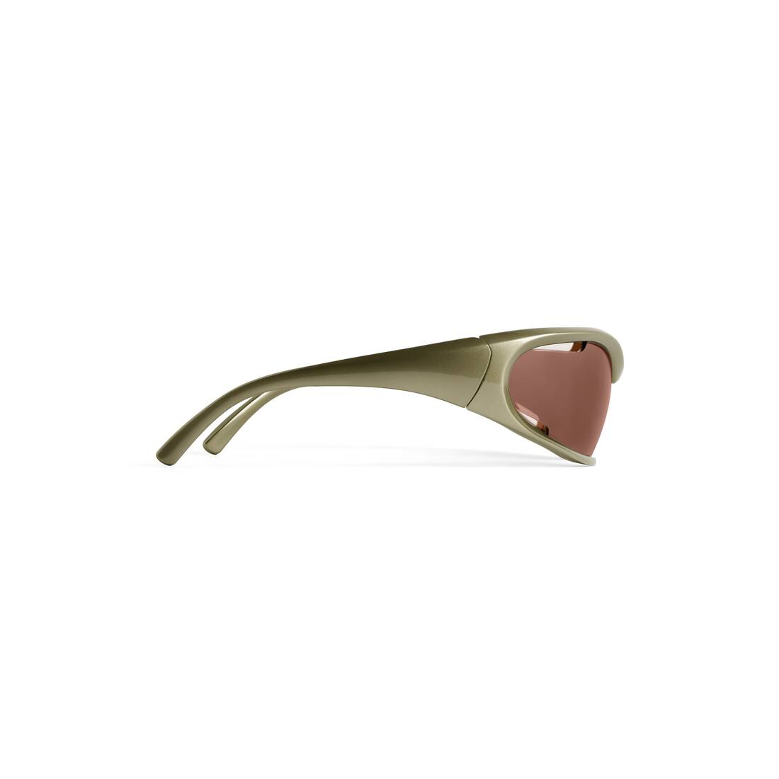 Kính Balenciaga Dynamo Rectangle Sunglasses 'Green' 