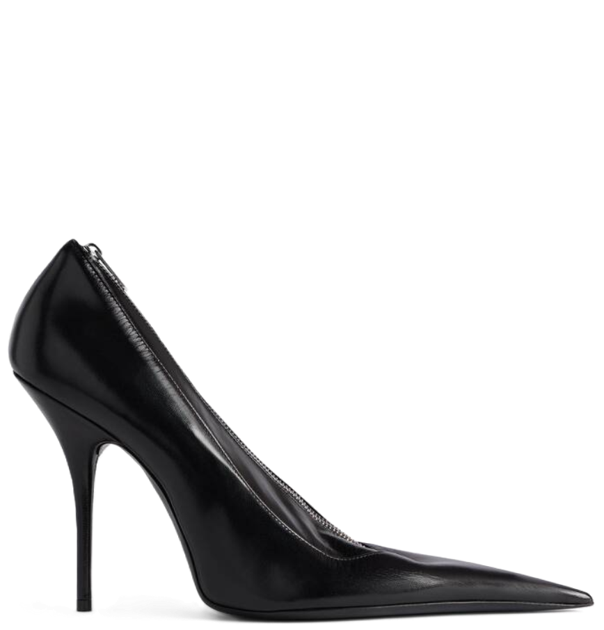  Giày Nữ Balenciaga Shoe Clutch Knife 'Black' 