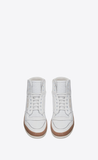  Giày Nam Saint Laurent SL24 Mid Top 'Off White' 