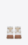  Giày Nam Saint Laurent SL24 Mid Top 'Off White' 