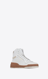  Giày Nam Saint Laurent SL24 Mid Top 'Off White' 