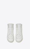  Giày Nam Saint Laurent SL24 Mid Top 'Optic White' 