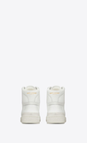  Giày Nam Saint Laurent SL24 Mid Top 'Optic White' 
