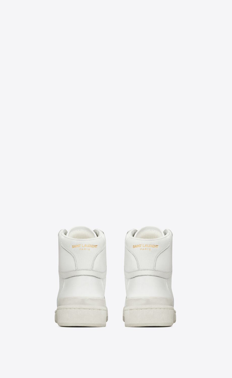  Giày Nam Saint Laurent SL24 Mid Top 'Optic White' 