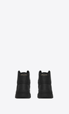  Giày Nam Saint Laurent SL24 Mid Top 'Black' 