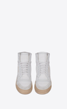  Giày Nam Saint Laurent SL24 Mid Top 'Off White' 