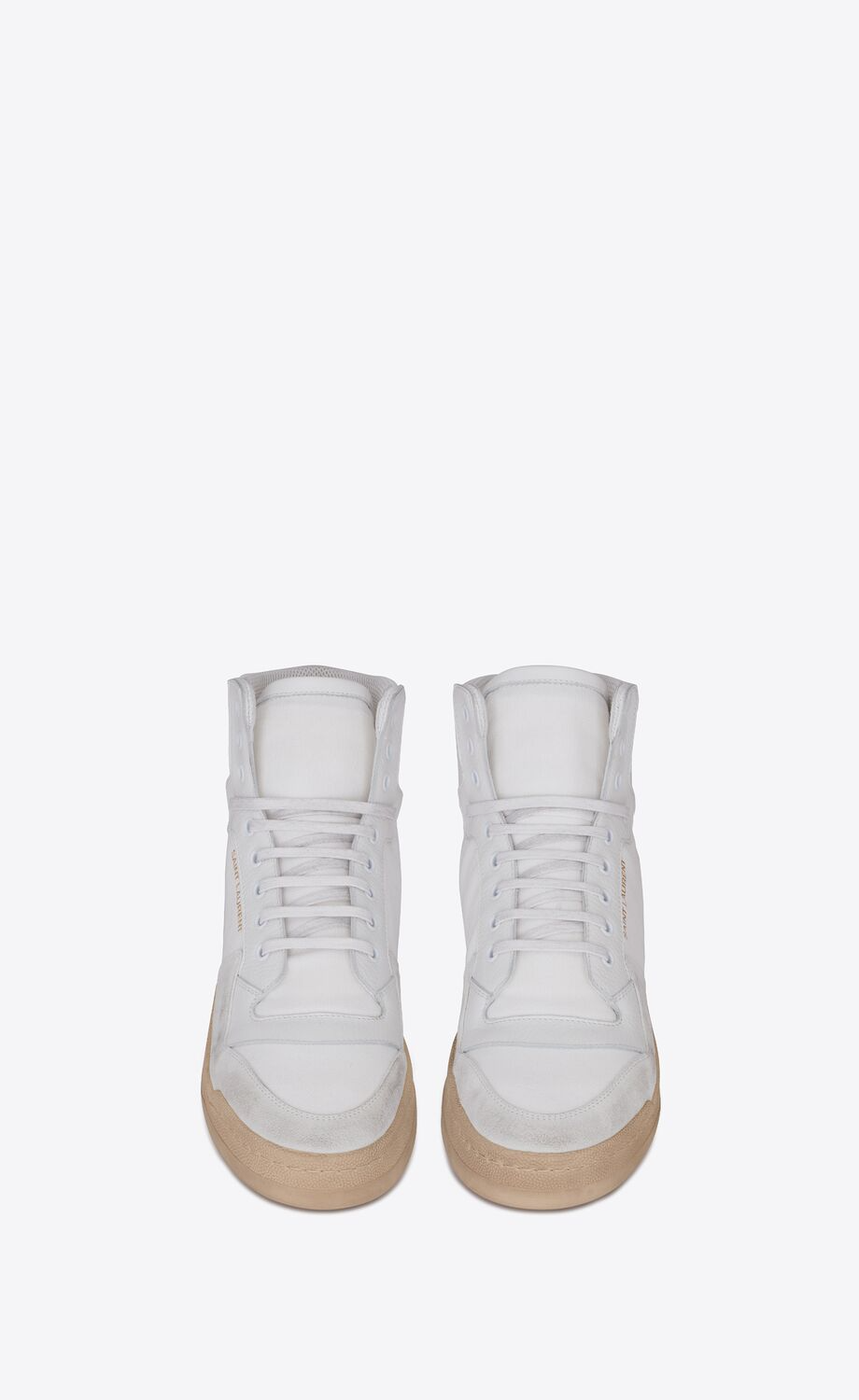  Giày Nam Saint Laurent SL24 Mid Top 'Off White' 
