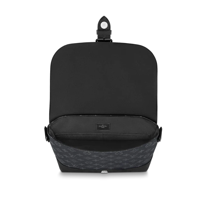  Túi Nam Louis Vuitton Saumur Messenger 'Monogram Black' 