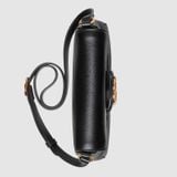  Túi Nữ Gucci Small Messenger Bag With Double G 'Black' 