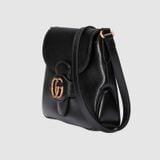  Túi Nữ Gucci Small Messenger Bag With Double G 'Black' 