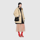  Túi Nữ Gucci Small Messenger Bag With Double G 'Black' 