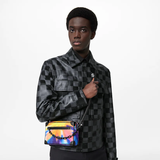 Túi Nam Louis Vuitton Mini Soft Trunk 'Monogram Sunset Canvas' 