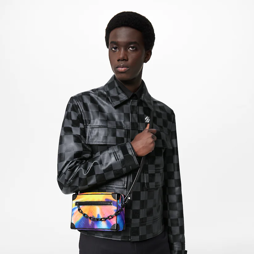  Túi Nam Louis Vuitton Mini Soft Trunk 'Monogram Sunset Canvas' 