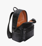  Balo MCM Stark Side Studs Backpack in Visetos 'Black' 