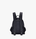  Balo MCM Stark Backpack in Studded Outline Visetos 'Black' 
